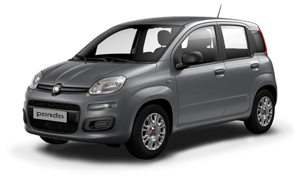 Fiat Panda grigio a noleggio
